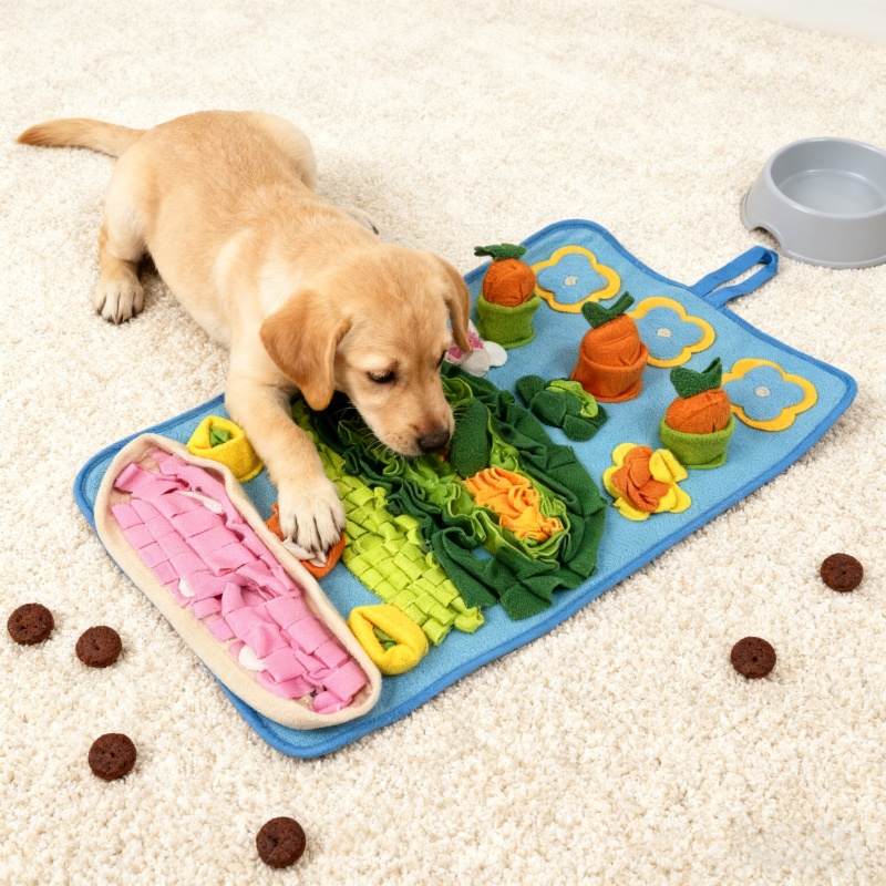 Snuffle Mat For Dogs - 강아지 스누플 매트 퍼즐 장난감, 강아지용
