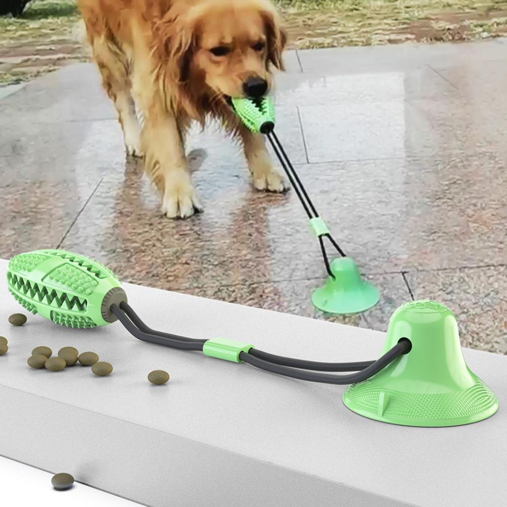 Suction Cup Dog Tug Toy - 공격적인 씹는 습관을 가진 강아지를 위한