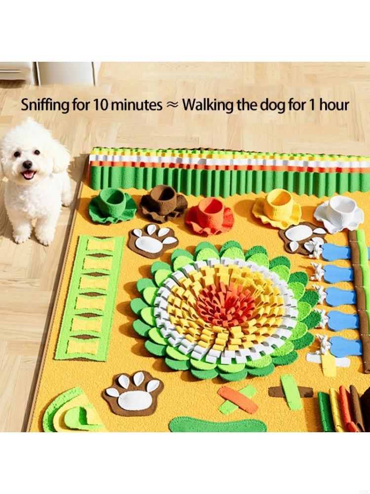 Snuffle Mat For Dogs - 애완동물 스너플 먹이 매트 노즈웍스 먹이