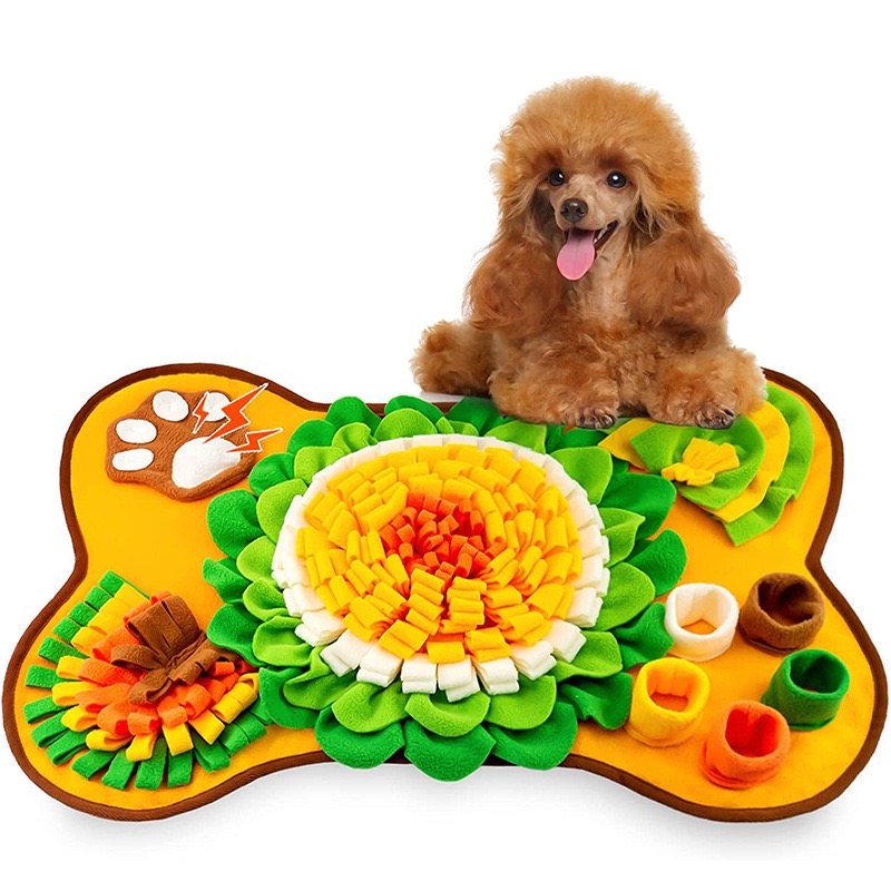 Snuffle Mat For Dogs - 소형 및 중형견용 펫 스너플, 강아지용