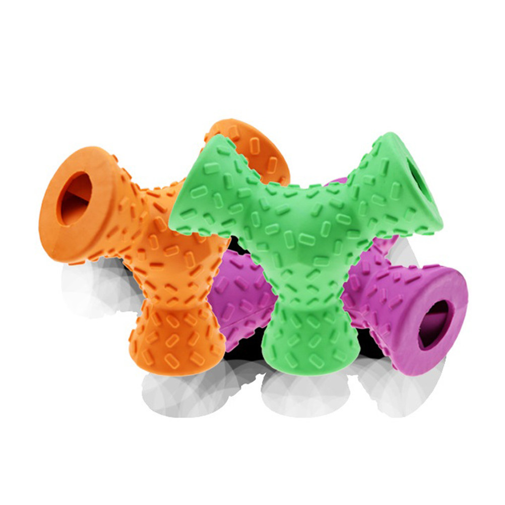 강아지용 씹는 장난감, 고무 재질, 삼각형 모양, 3개 - Rubber Treat Dispensing Dog Toy 리뷰 및 가격