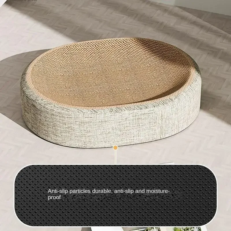 고양이용 타원형 스크래칭 패드, 사이잘 소재, 다용도  - Pet Beds 리뷰 및 가격