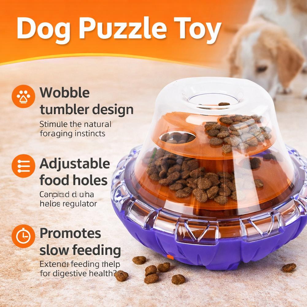 인터랙티브 강아지 퍼즐 장난감, 지능 강화를 위한 슬로 - Dog Puzzle Feeder Toy 리뷰 및 가격