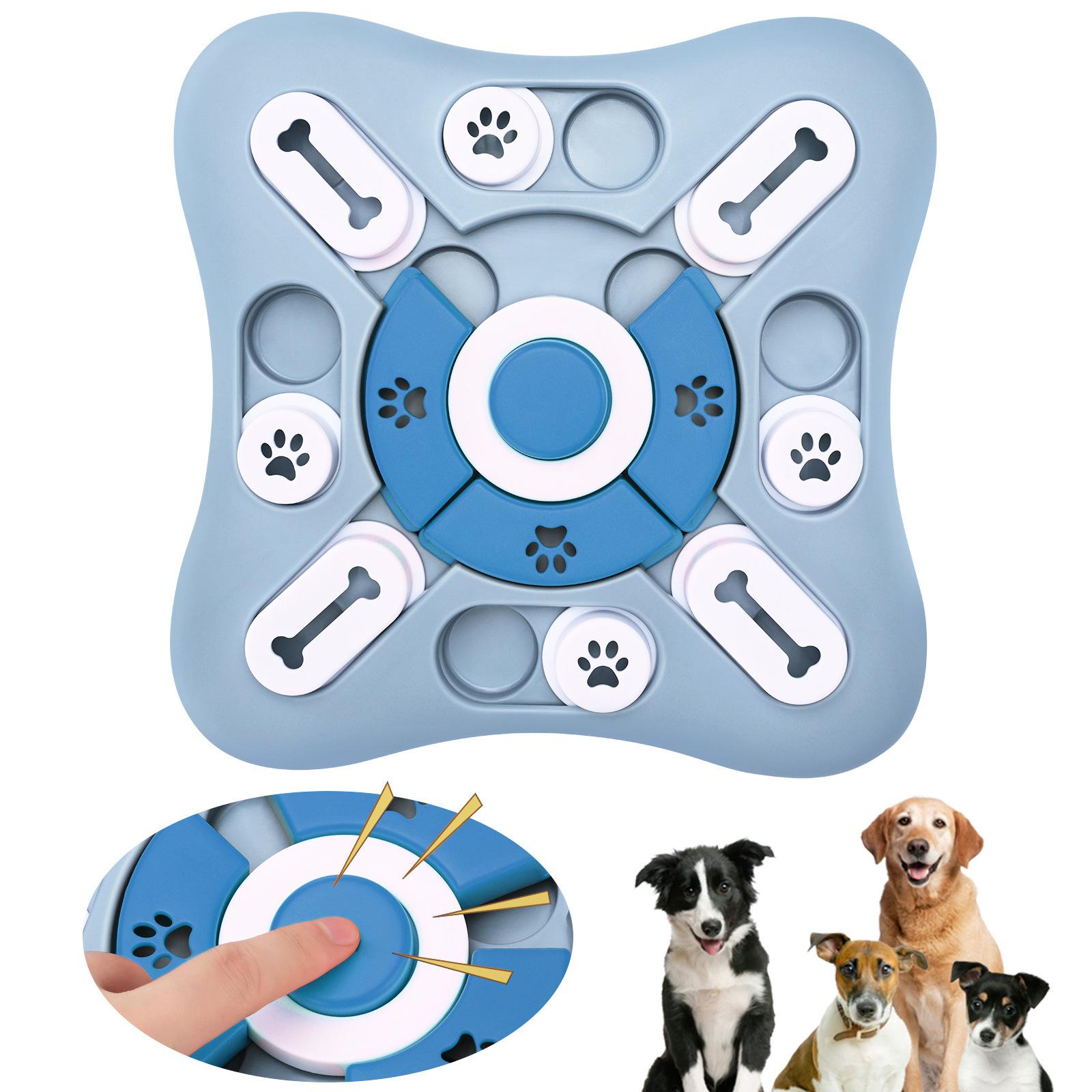 개 장난감 느린 피더 대화 형 증가 강아지 IQ 음식  - Dog Puzzle Feeder Toy 리뷰 및 가격